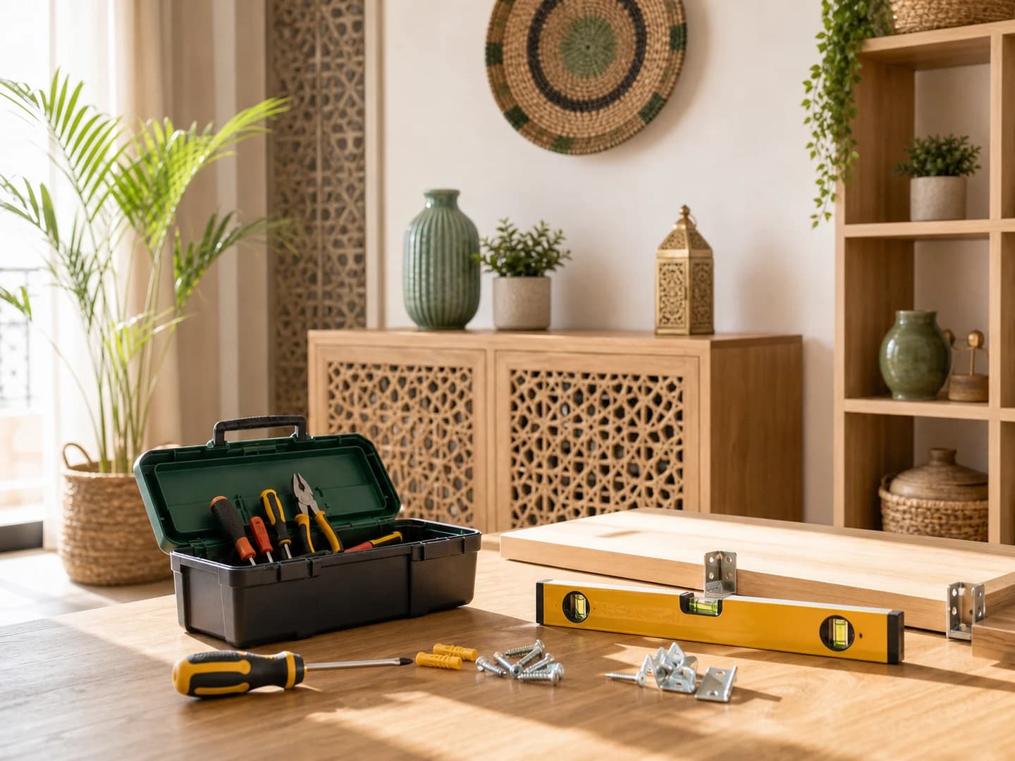 Illustration of a diy service