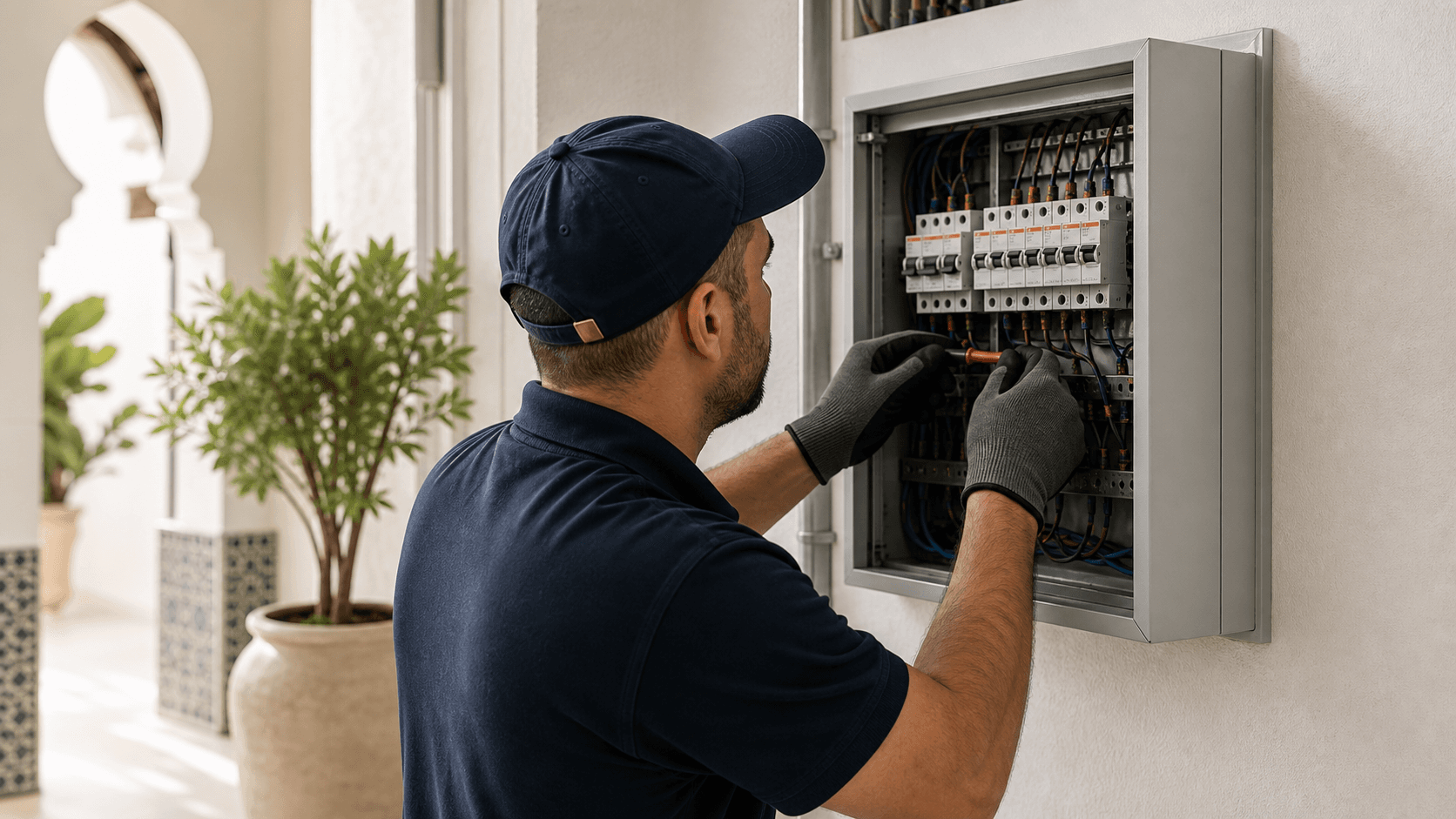 توضيح لخدمة الكهرباء